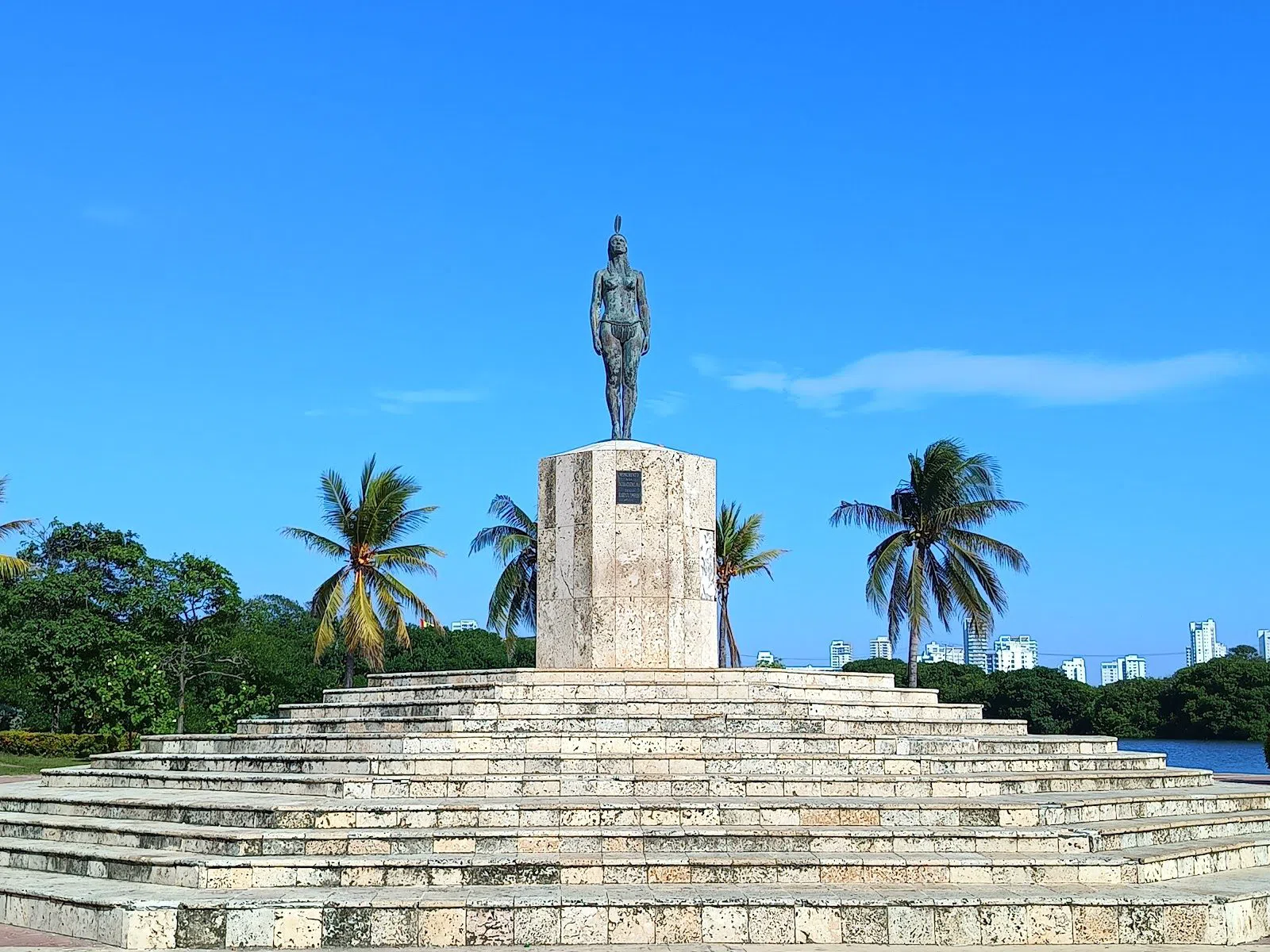 Monumento a la India Catalina (Nuevo Puerto Duro), Cartagena