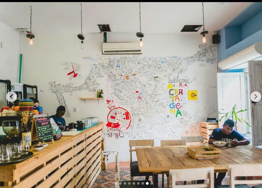 Café Stepping Stone, Cartagena