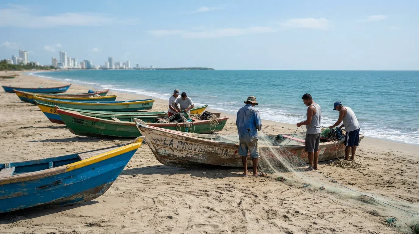 La Boquilla, Cartagena: tamburi, mangrovie e sabbia Bandiera Blu