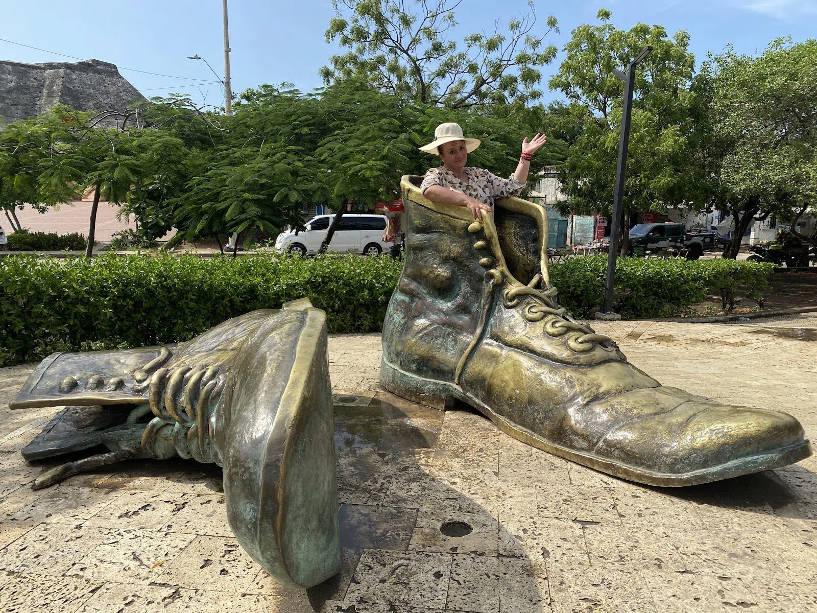 Monumento a los Zapatos Viejos, Cartagena